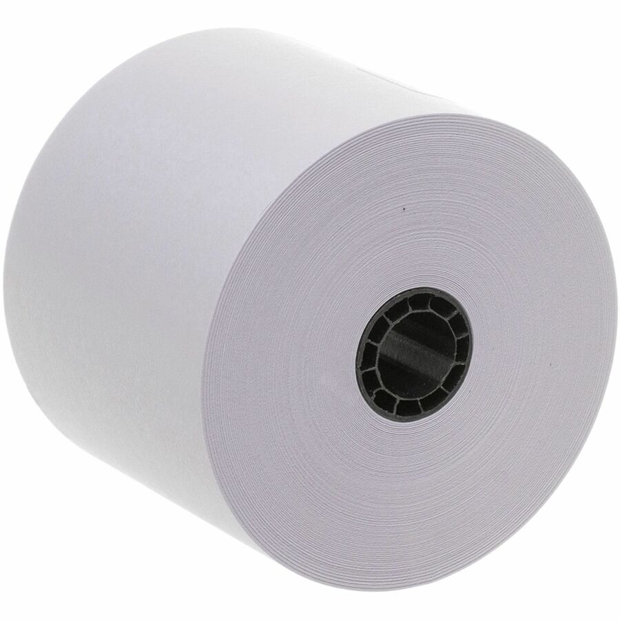 Image of Business Source Paper Rolls, Single Ply, 2-1/4"x150', Bond, 3/PK, WE