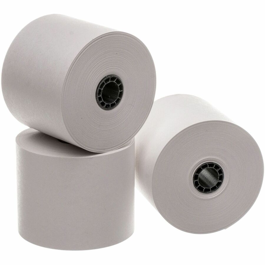 Image of Business Source Paper Roll, Single Ply, Bond, 2-1/4"x126', 100RL/CT, WE
