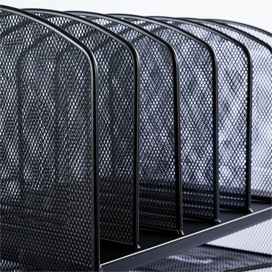 Image of Lorell Organizer, Hor/Ver, 13-1/2"x11-1/4"x13-1/8", Mesh/Black