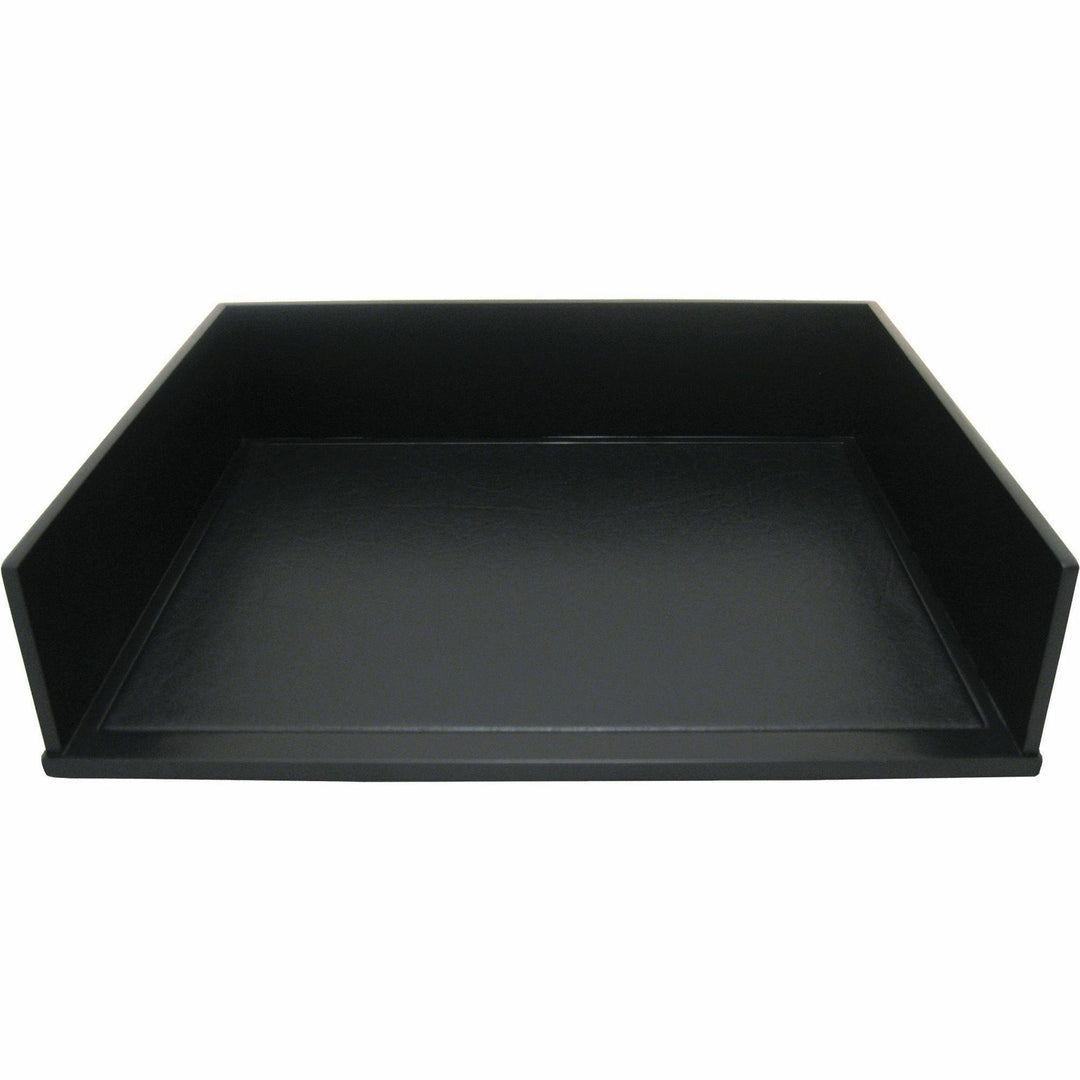 Image of Victor® Stacking Letter Tray, Side,13"x10-9/16"x3-1/4", Midnight BK