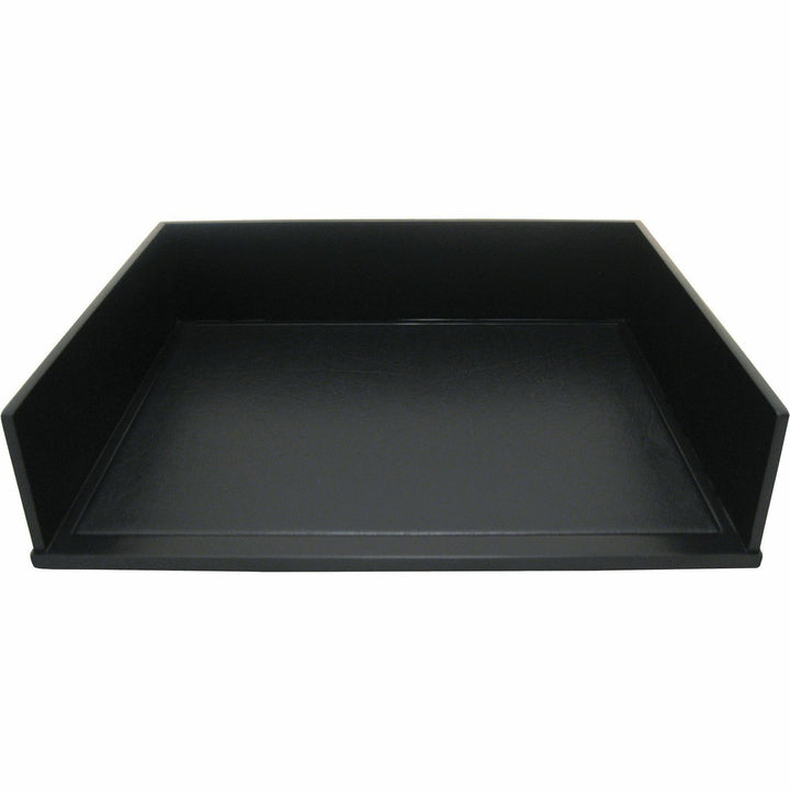Image of Victor® Stacking Letter Tray, Side,13"x10-9/16"x3-1/4", Midnight BK