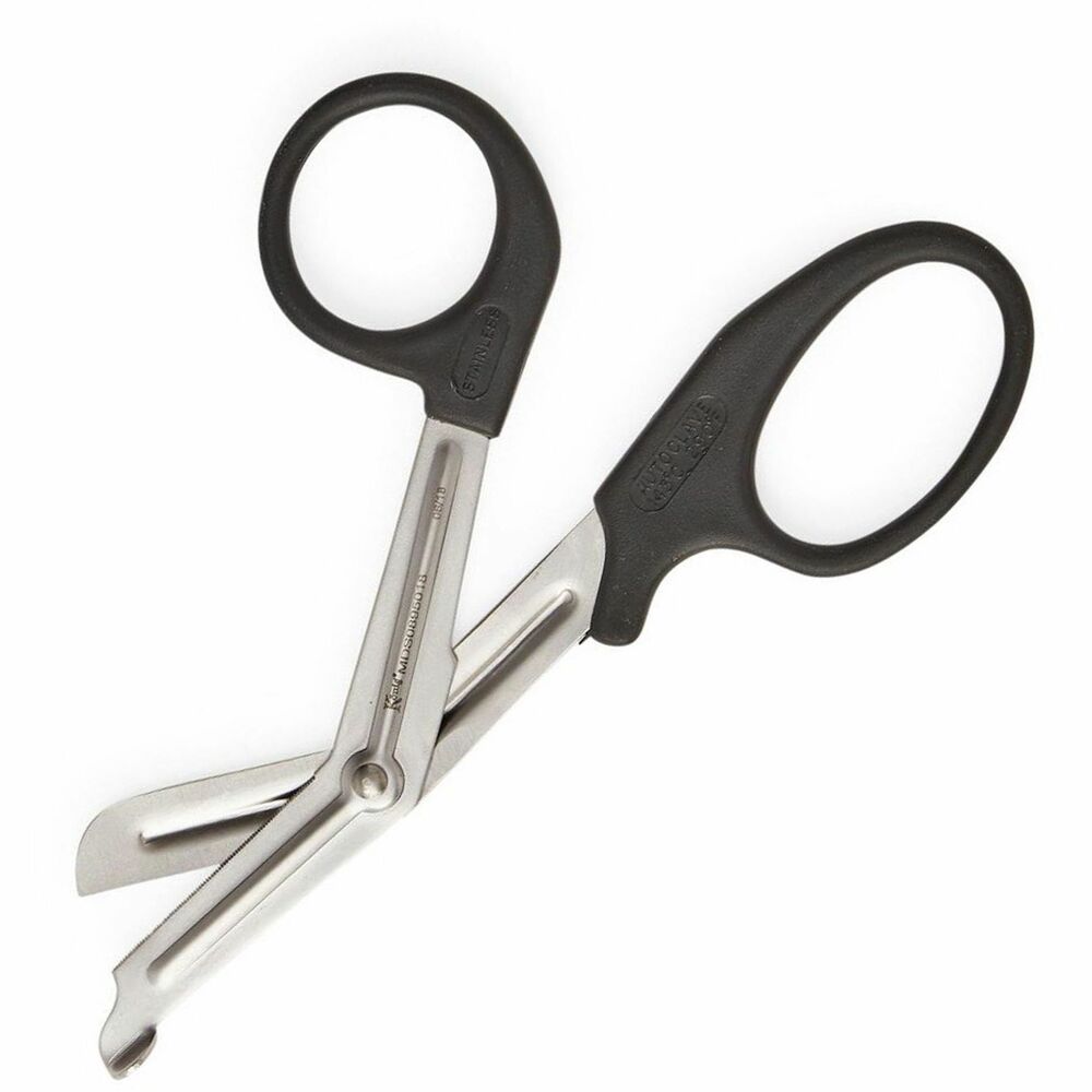 Image of Medline Universal Surgical Scissors, Bandages/Clothing, 7", Black