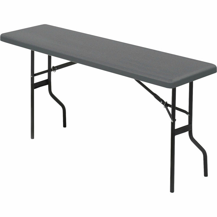 Image of Iceberg Folding Table, 18"x72", Charcoal