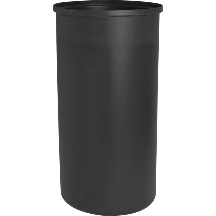 Image of Genuine Joe Waste Receptacle,Weather-resistant,35 Gal,18"x34",Aluminum