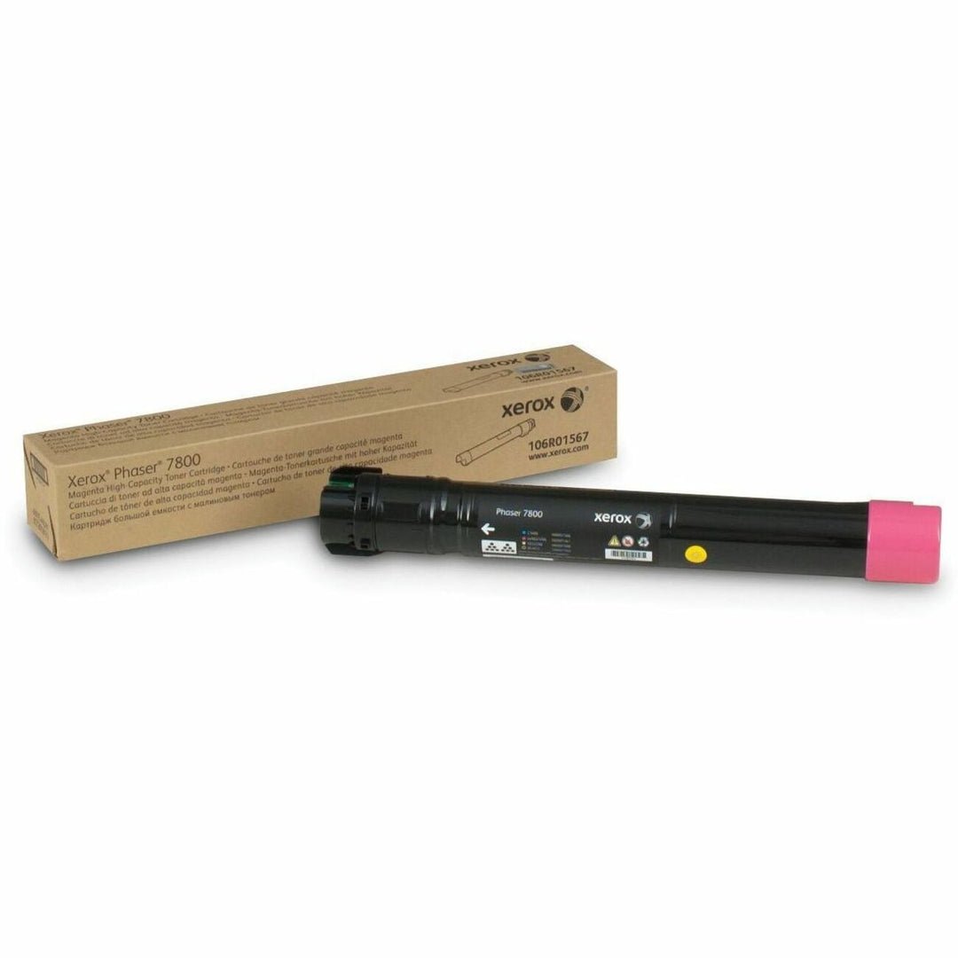 Image of Xerox® 106r01567 High-Yield Toner, 17,200 Page-Yield, Magenta