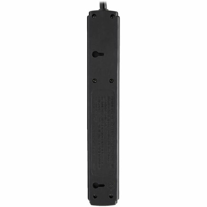 Image of Tripp Lite by Eaton Surge Protector,6-Outlet,6'Cord,3-4/5"Wx1-1/10"Dx11-1/4"H,BK