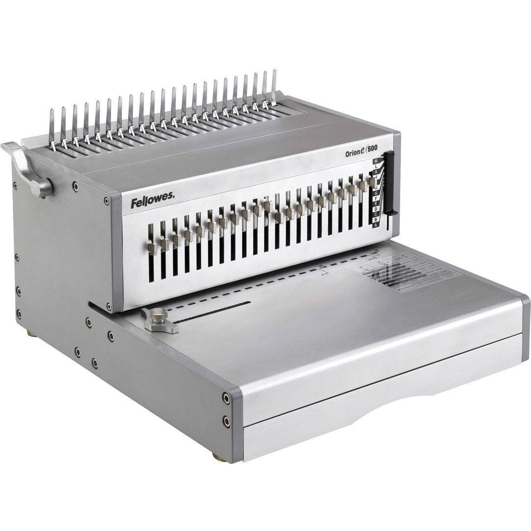 Image of Fellowes® Electric Comb Binding Machine, 15-3/4"x19-3/4"x9-3/4", LTGY