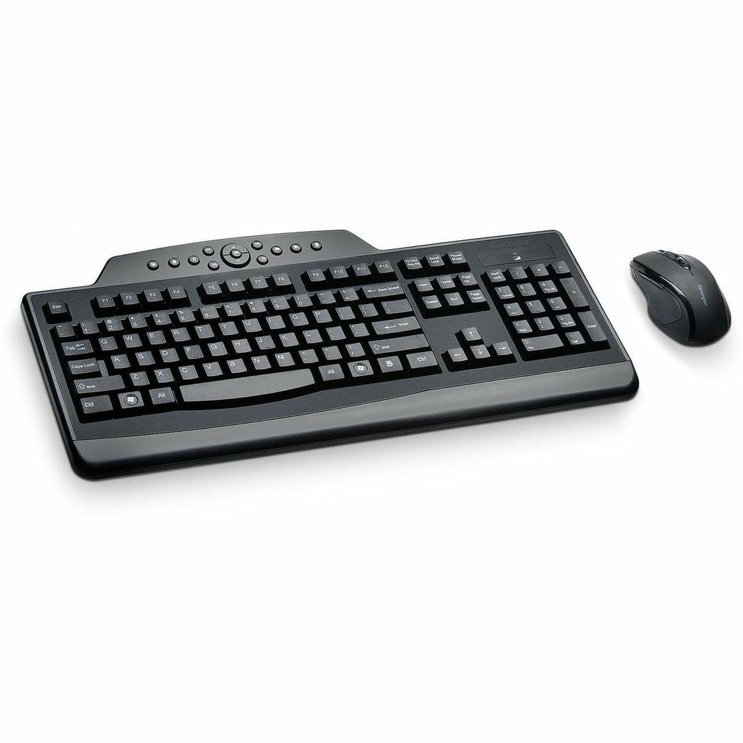 Image of Kensington® Pro Fit Wireless Media Desktop Set, 2.4 Ghz Frequency/30 Ft Wireless Range, Black