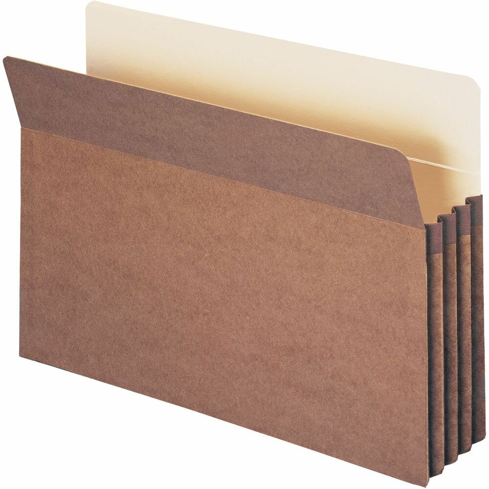Image of Smead Expanding File Pockets,Top Tab,3-1/2" Exp, Legal, 25/BX
