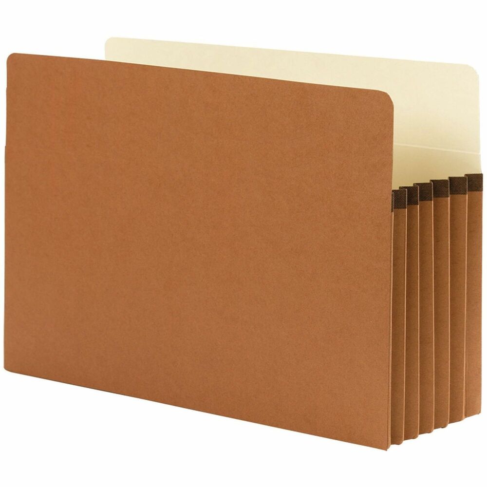 Image of Smead Expanding File Pockets,Top Tab,Legal,5-1/4" Exp,10/BX