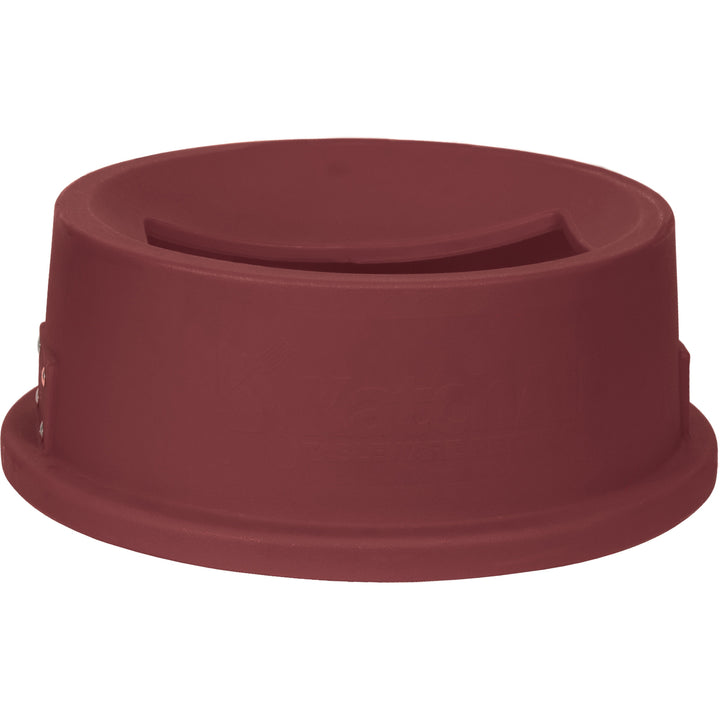 Image of San Jamar KatchAll KA3200 Flatware Retriever, Round, Plastic, Burgundy, 1 Each