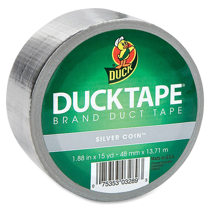 Image of Duck® Duck Tape, 1.88"x15 Yards, Chrome