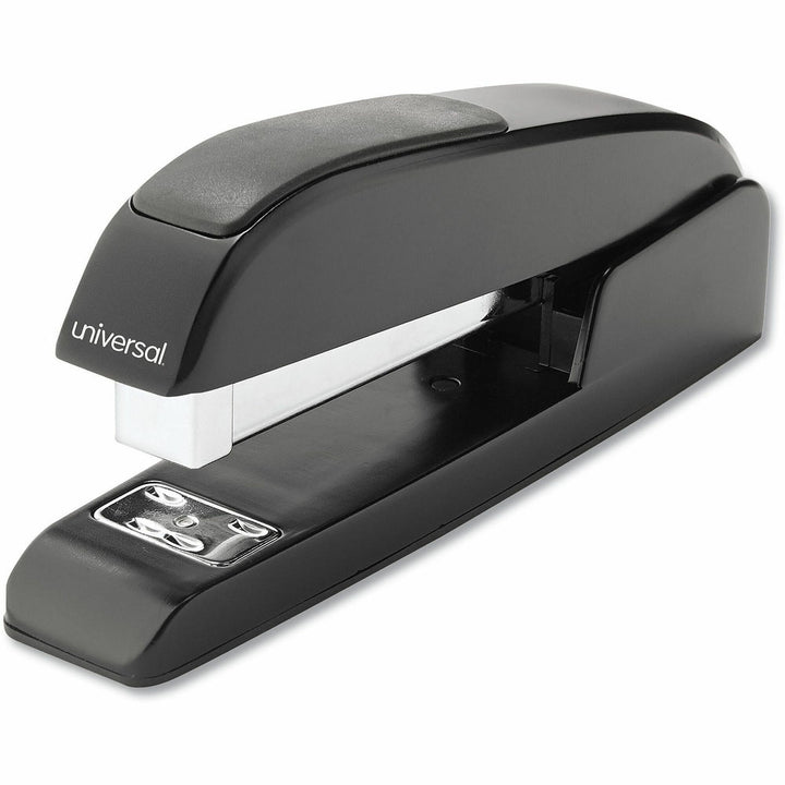 Image of Universal® Executive Full-Strip Stapler, 20-Sheet Capacity, Black