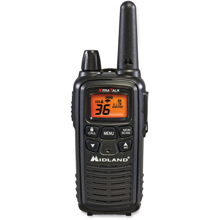 Image of Midland® Radios,2-way, 24-mile Range, 1 Pair, Black