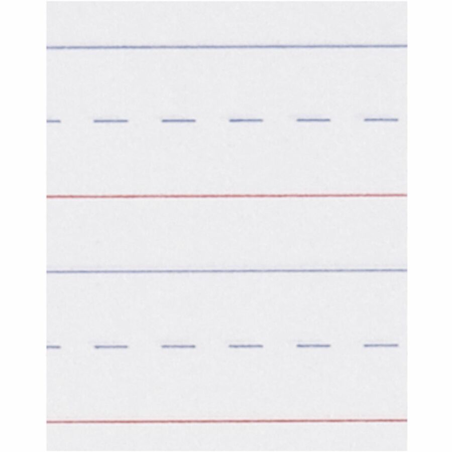 Image of Pacon® Composition Book, 5/8" Ruled, 100 Shts, 9-3/4"x7-1/2", BKWE