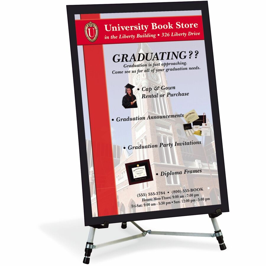 Image of Pacon® Foam Board, 20"x30", 3/16" Thick, 10/CT, Black On Black