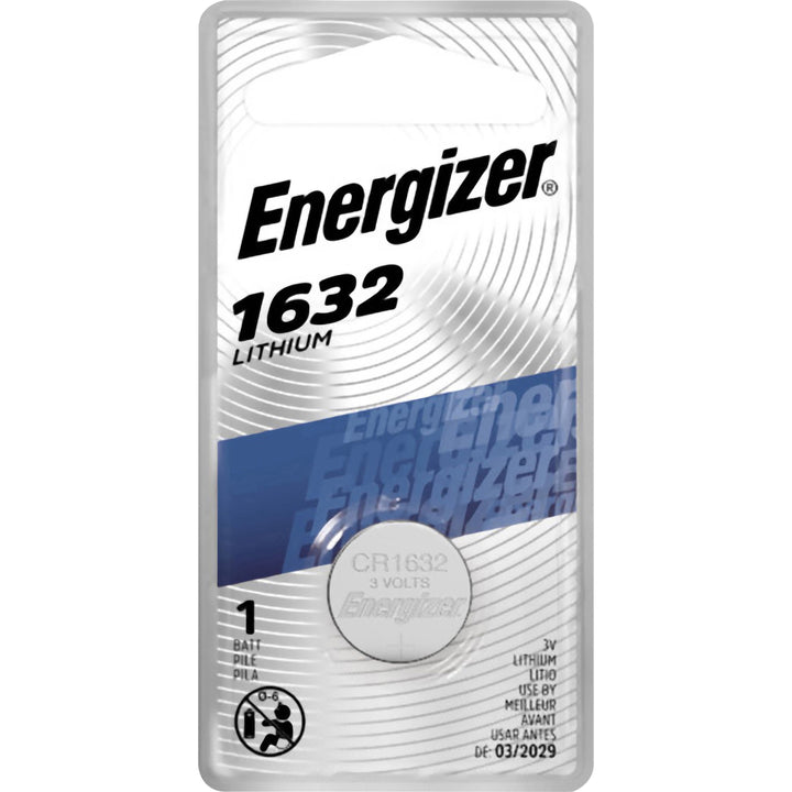 Image of Eveready® Battery, Coin, Lithium, 1632, 3 Volt, Silver
