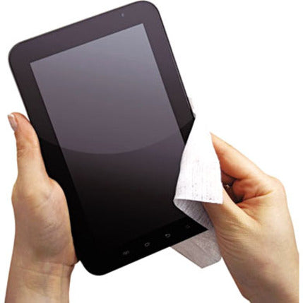 Image of Endust® for Electronics Tablet and Laptop Cleaning Wipes, 5 x 7, Unscented, White, 70/Tub