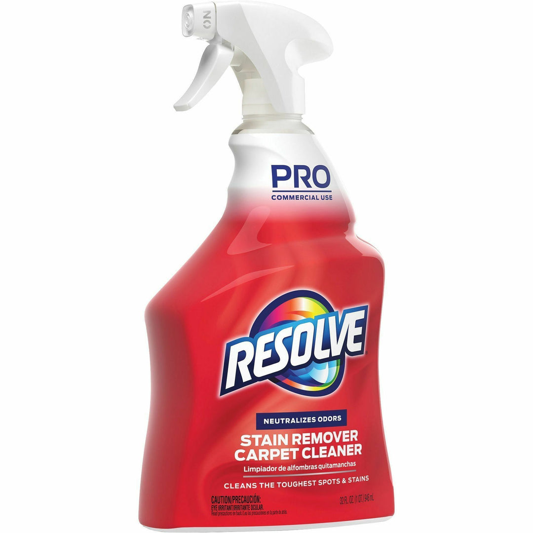 Image of Professional RESOLVE® 97402 Spot & Stain Carpet Cleaner, 32 fl oz (1 quart), Clear Bottle, 1 Each