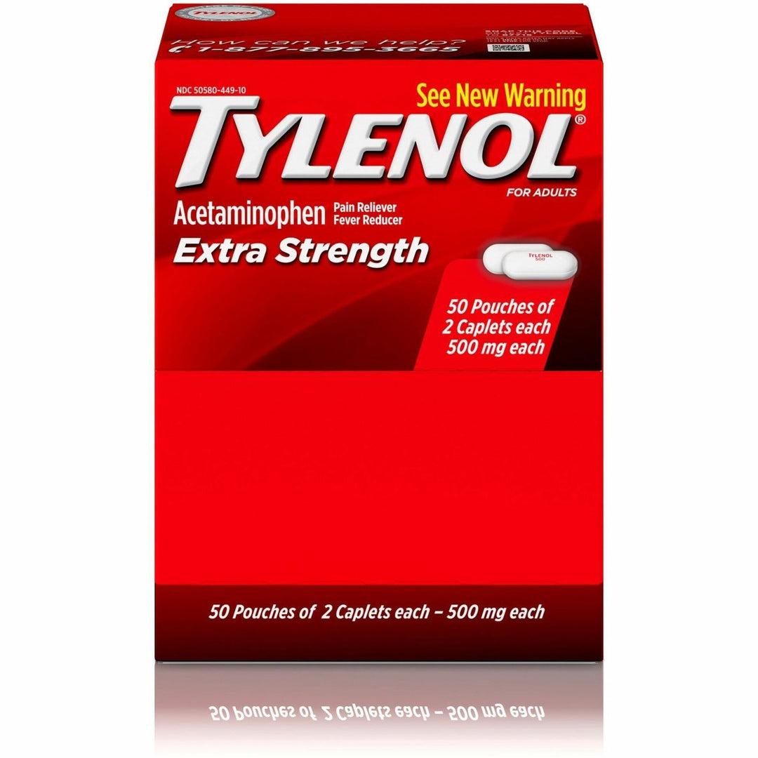 Image of Tylenol 44910 Extra Strength Caplets