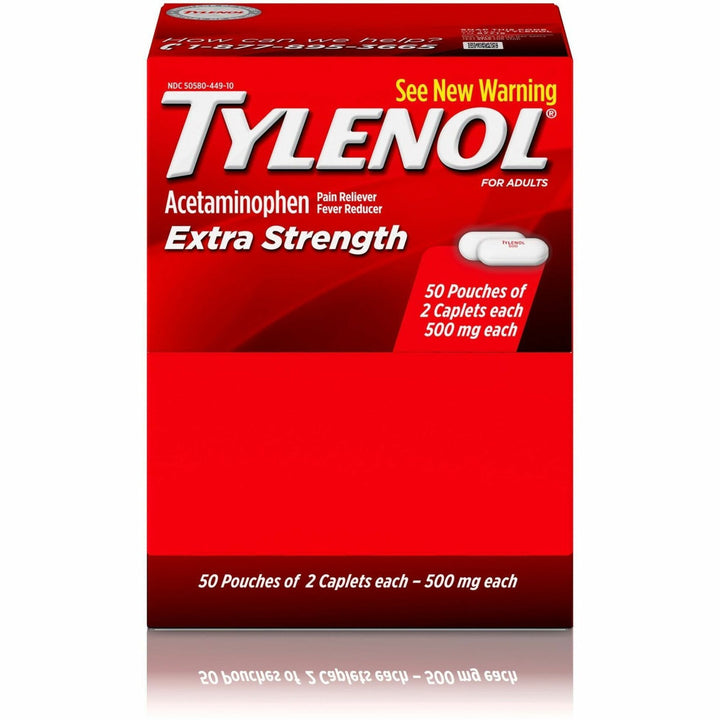 Image of Tylenol 44910 Extra Strength Caplets