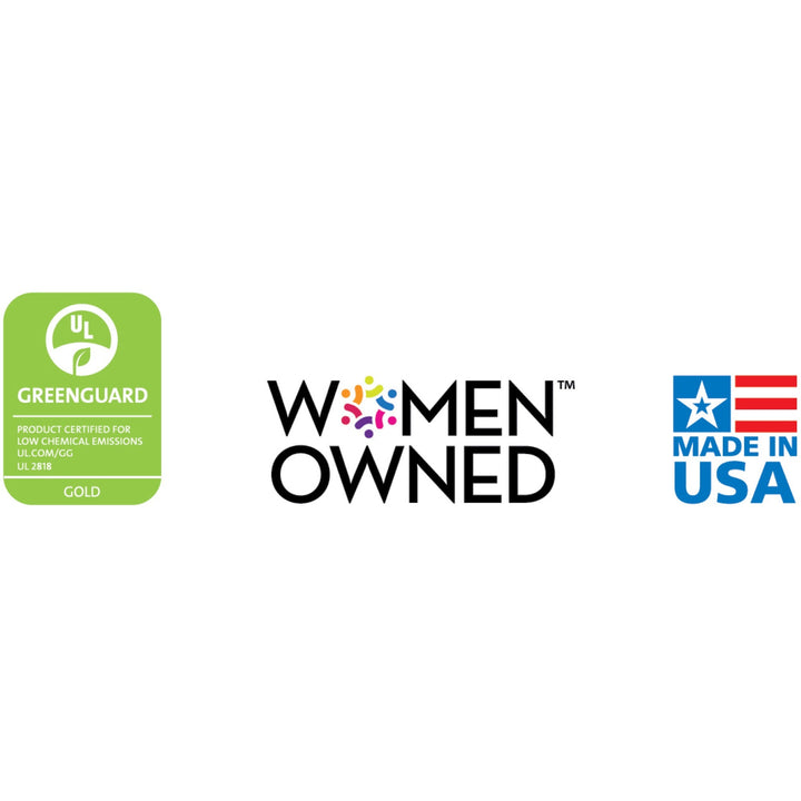 Image of ES Robbins® EverLife Chair Mats for Medium Pile Carpet, Contour, 66 x 60, Clear