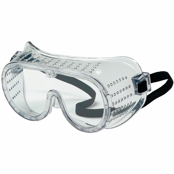 Image of Crews 2220 Economy Safety Goggles, Flying Particle, Impact, Debris, Ultraviolet Protection, Polyvinyl Chloride (PVC), Clear, 1 Each