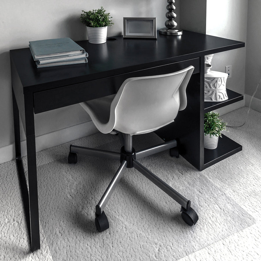 Image of Floortex® Hard Floor Chairmat, Rectangular, 48"x53", Clear