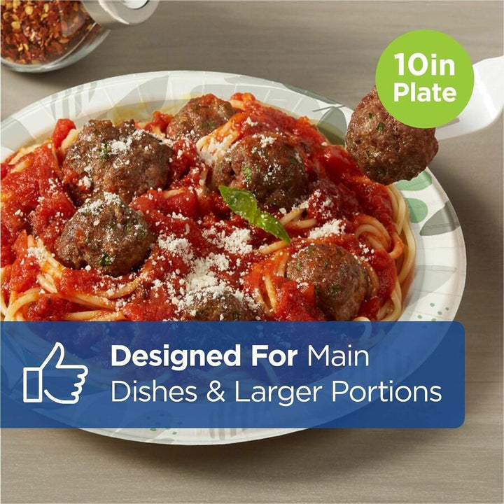 Image of Dixie Ultra® SXP10PATH Pathways 10-1/16" Heavyweight Paper Plates by GP Pro