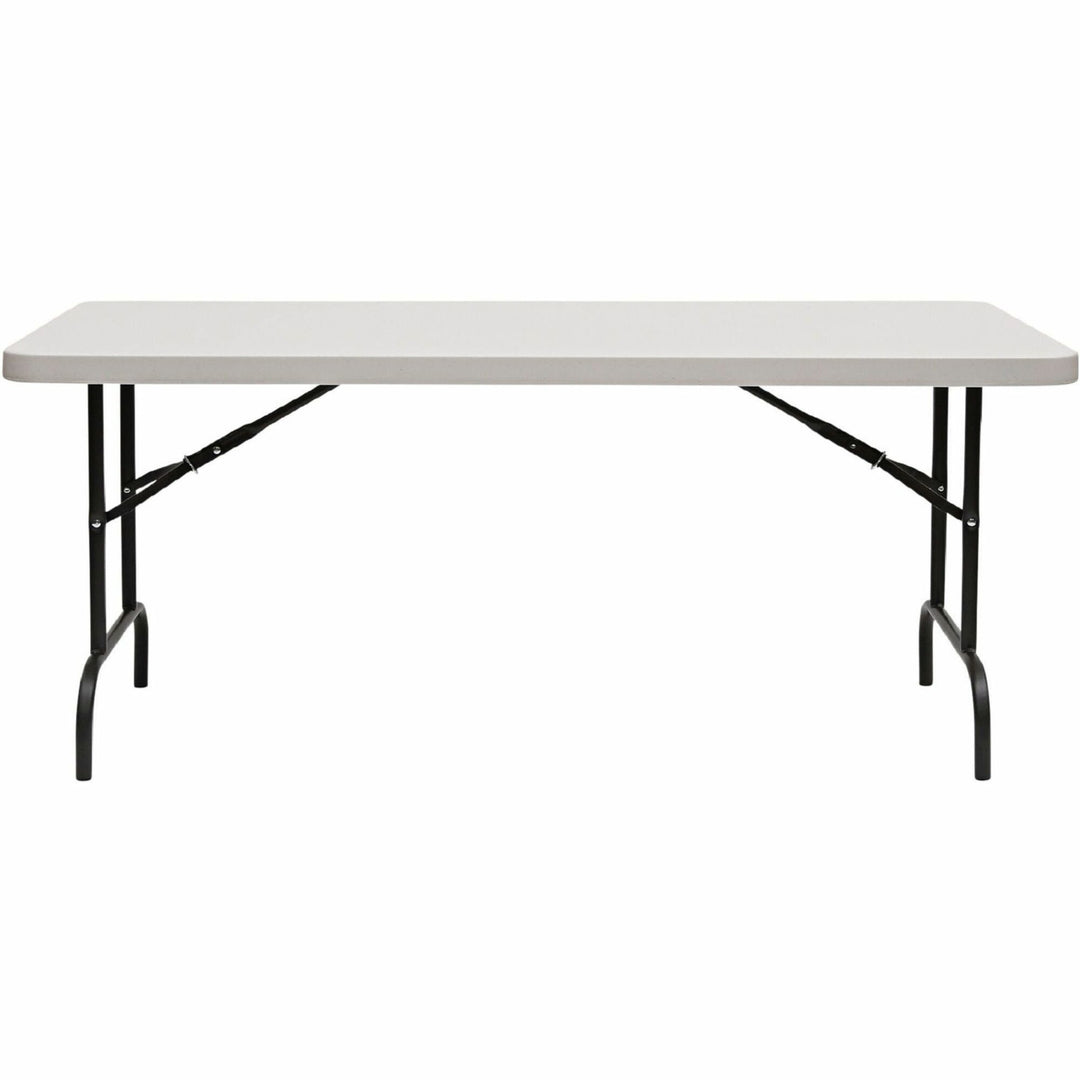 Image of Iceberg Table,Folding,Industrial,1000 lb Cap,30"x60",PlatinumGranite