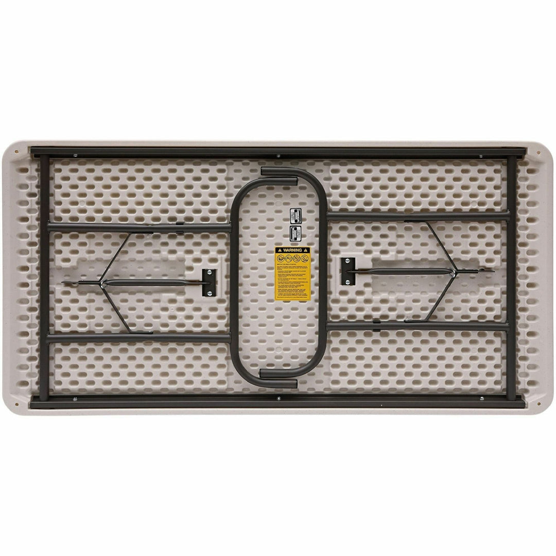 Image of Iceberg Table,Folding,Industrial,1000 lb Cap,30"x60",PlatinumGranite