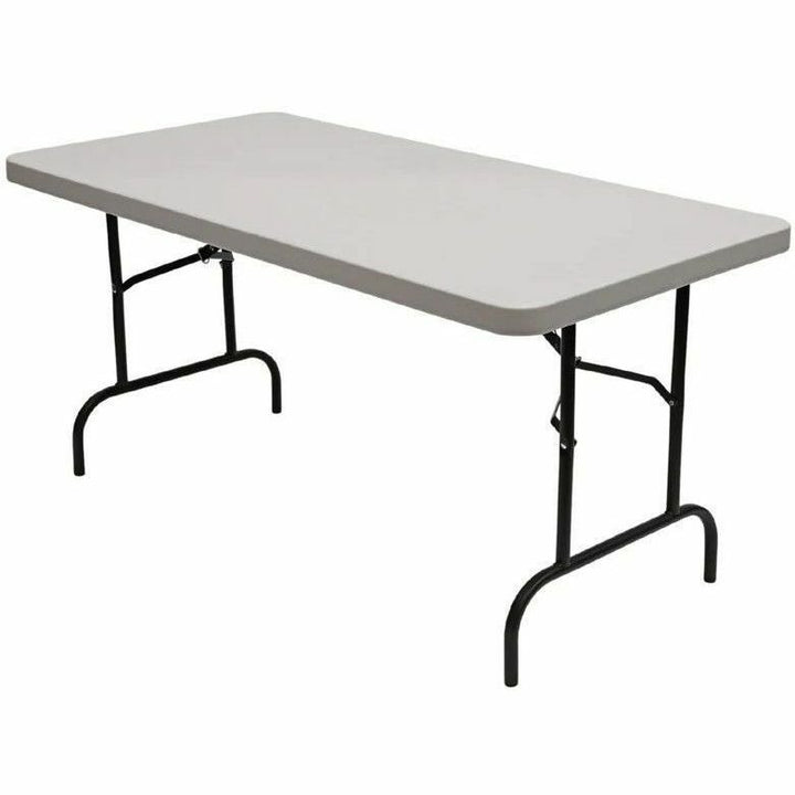 Image of Iceberg Table,Folding,Industrial,1000 lb Cap,30"x60",PlatinumGranite