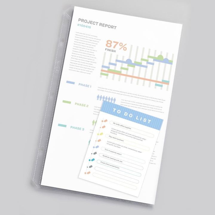 Image of Avery® Top-Load Polypropylene Sheet Protector, Heavy, Legal, Diamond Clear, 25/pack