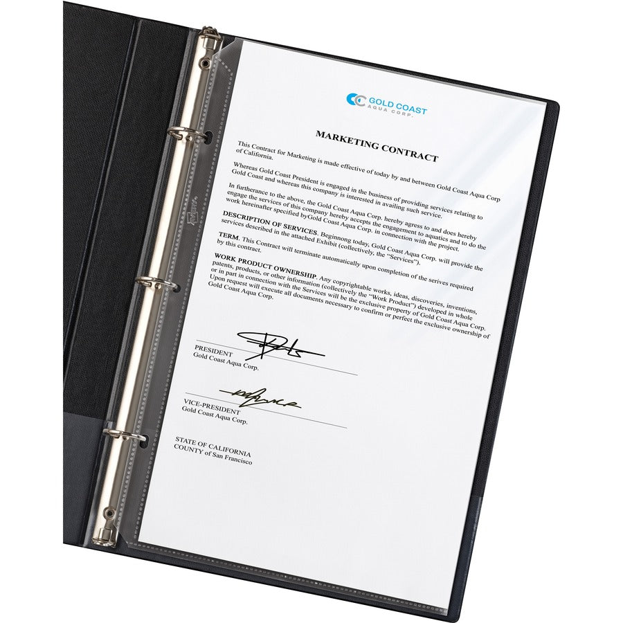 Image of Avery® Top-Load Polypropylene Sheet Protector, Heavy, Legal, Diamond Clear, 25/pack