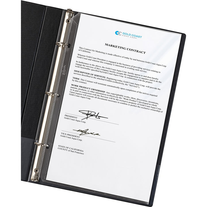 Image of Avery® Top-Load Polypropylene Sheet Protector, Heavy, Legal, Diamond Clear, 25/pack