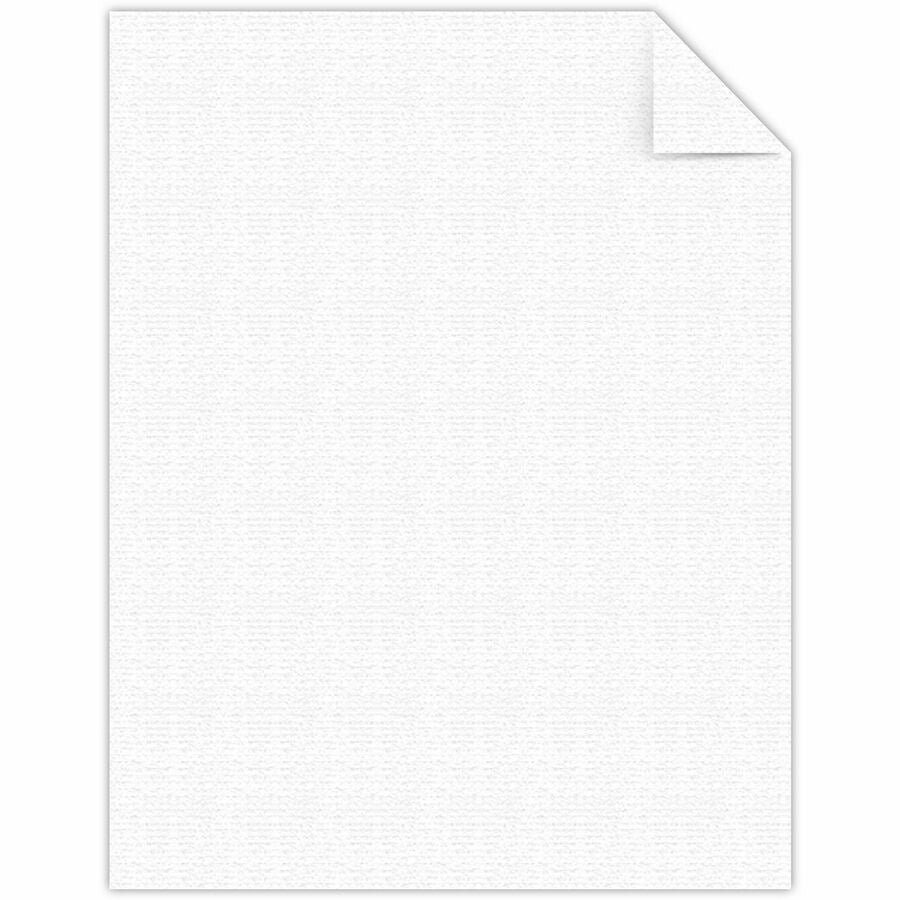 Image of Neenah® CLASSIC Laid Stationery, 93 Bright, 24 lb Bond Weight, 8.5 x 11, Avon White, 500/Ream