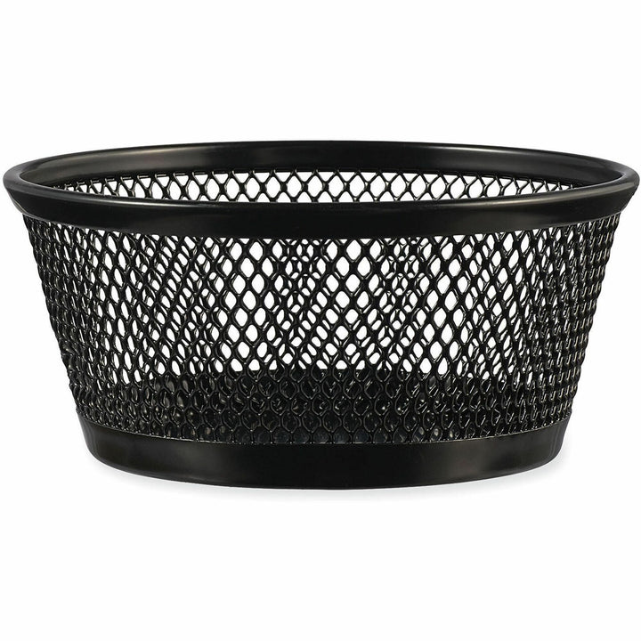 Image of Universal® Jumbo Mesh Storage Dish, 4.38" Diameter x 2"h, Black