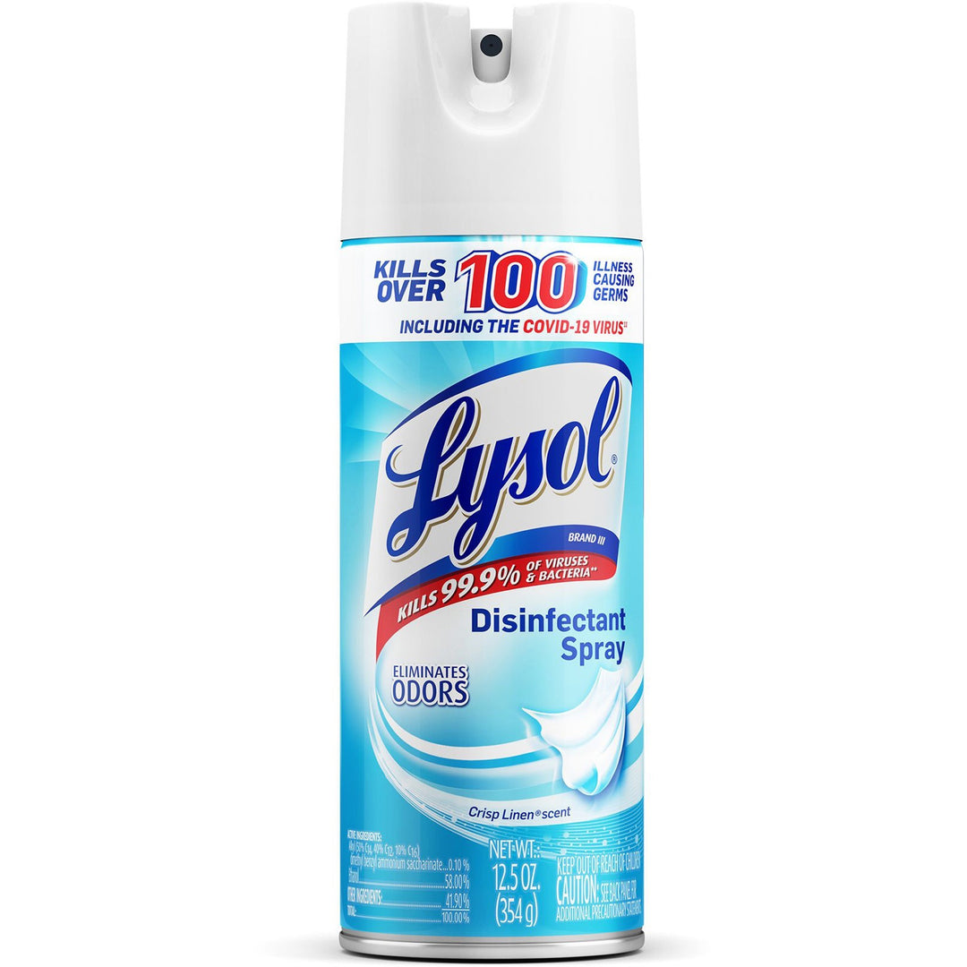Image of Lysol 74186 Crisp Linen Disinfectant Spray