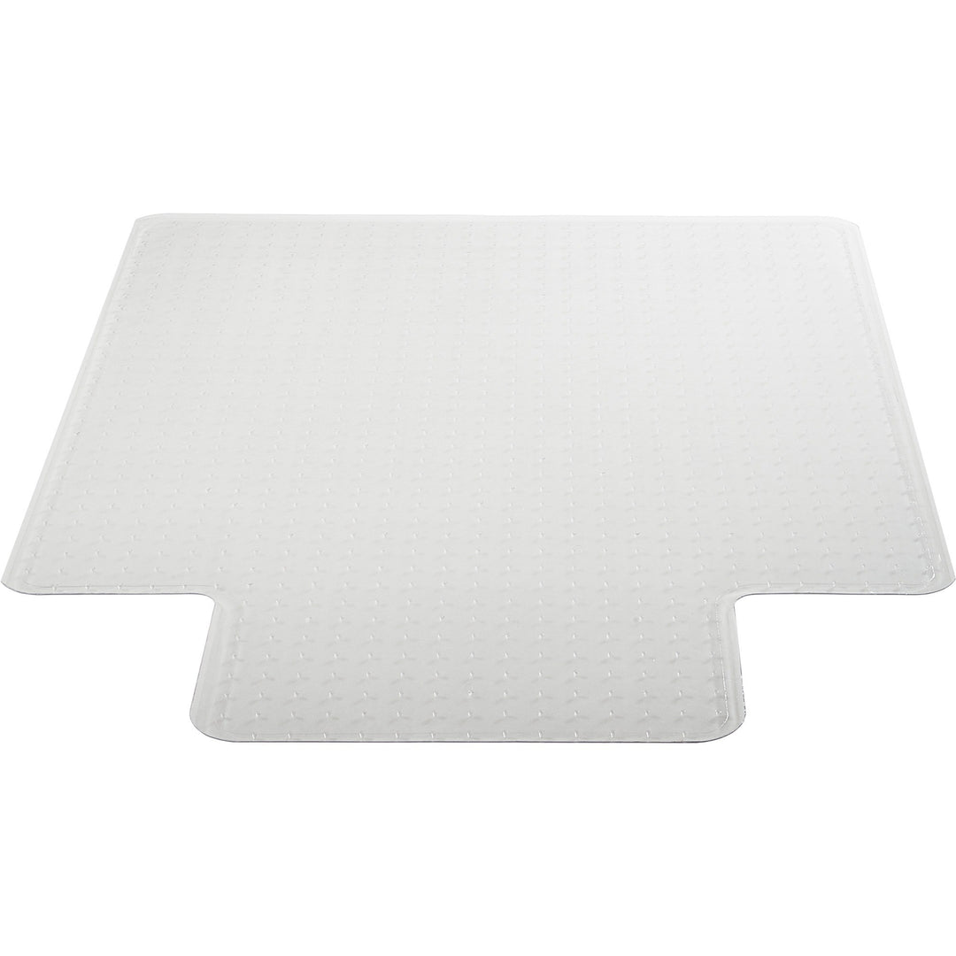 Image of Lorell Chairmat, Low Pile, Wide Lip 25"x12", 45"x53", Clear