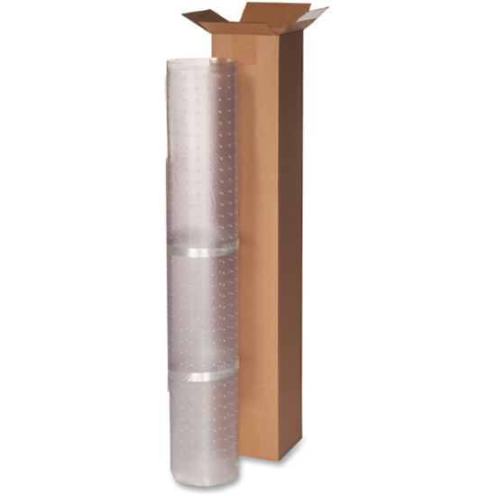 Image of Lorell Chairmat, Low Pile, Wide Lip 25"x12", 45"x53", Clear