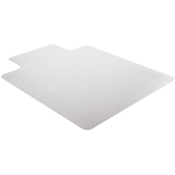 Image of Lorell Chairmat, Low Pile, Wide Lip 25"x12", 45"x53", Clear