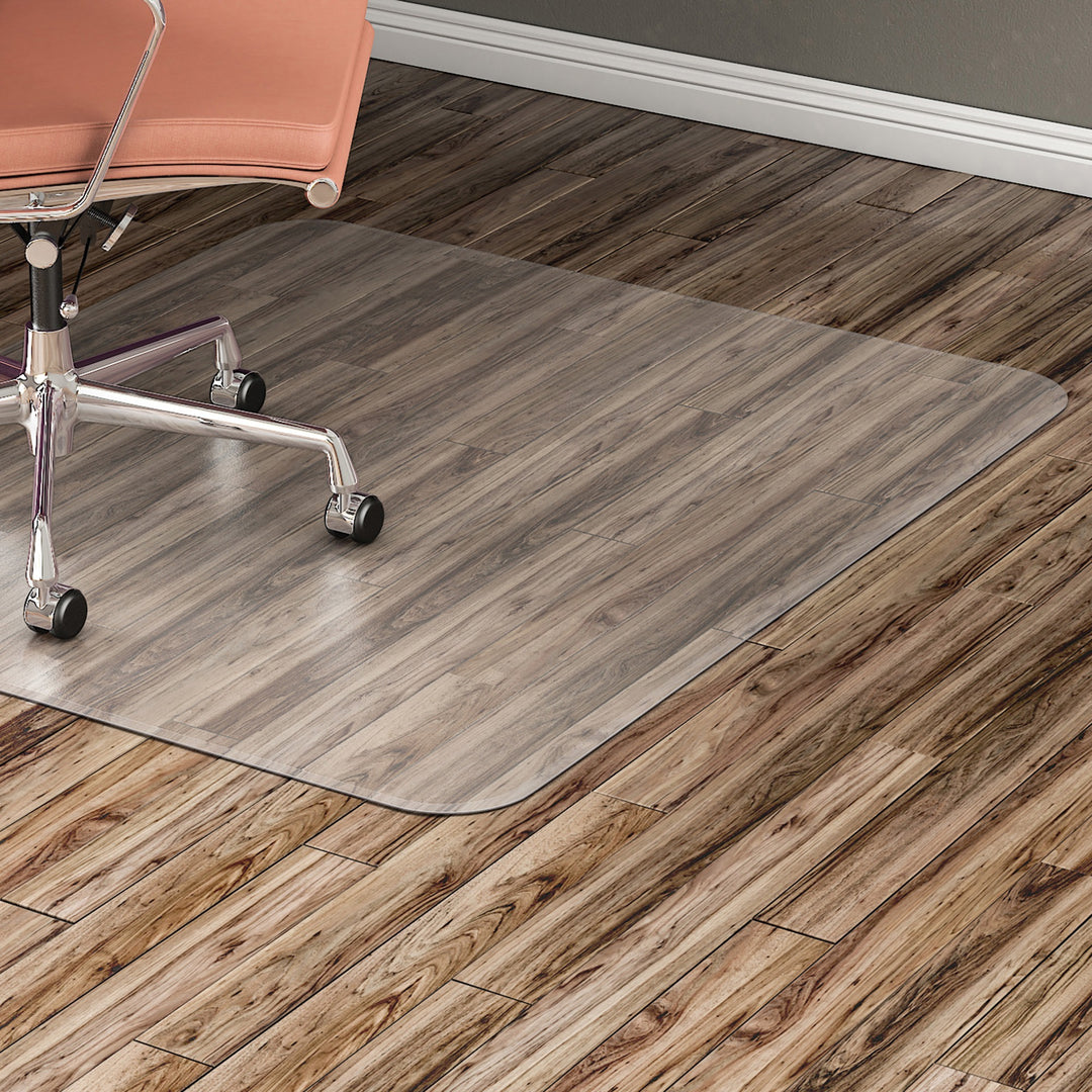 Image of Lorell Hard Floor Chairmat, Rectangular,36"x48", Clear
