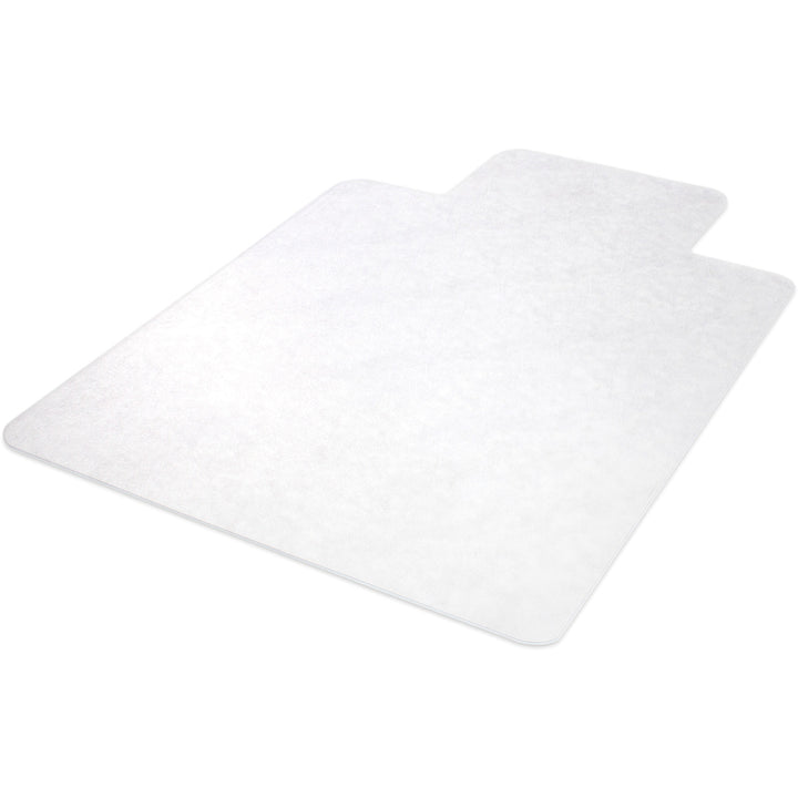 Image of Lorell Chairmat, Hard Floor, Wide Lip/ 25"x12", 45"x53", Clear