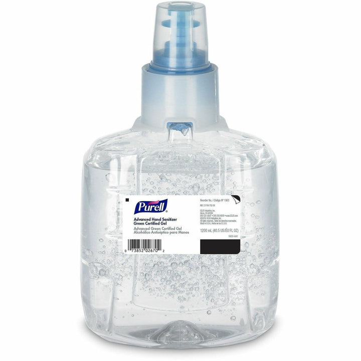 Image of PURELL® 1903-02 Advanced Hand Sanitizer Green Certified Gel Refill