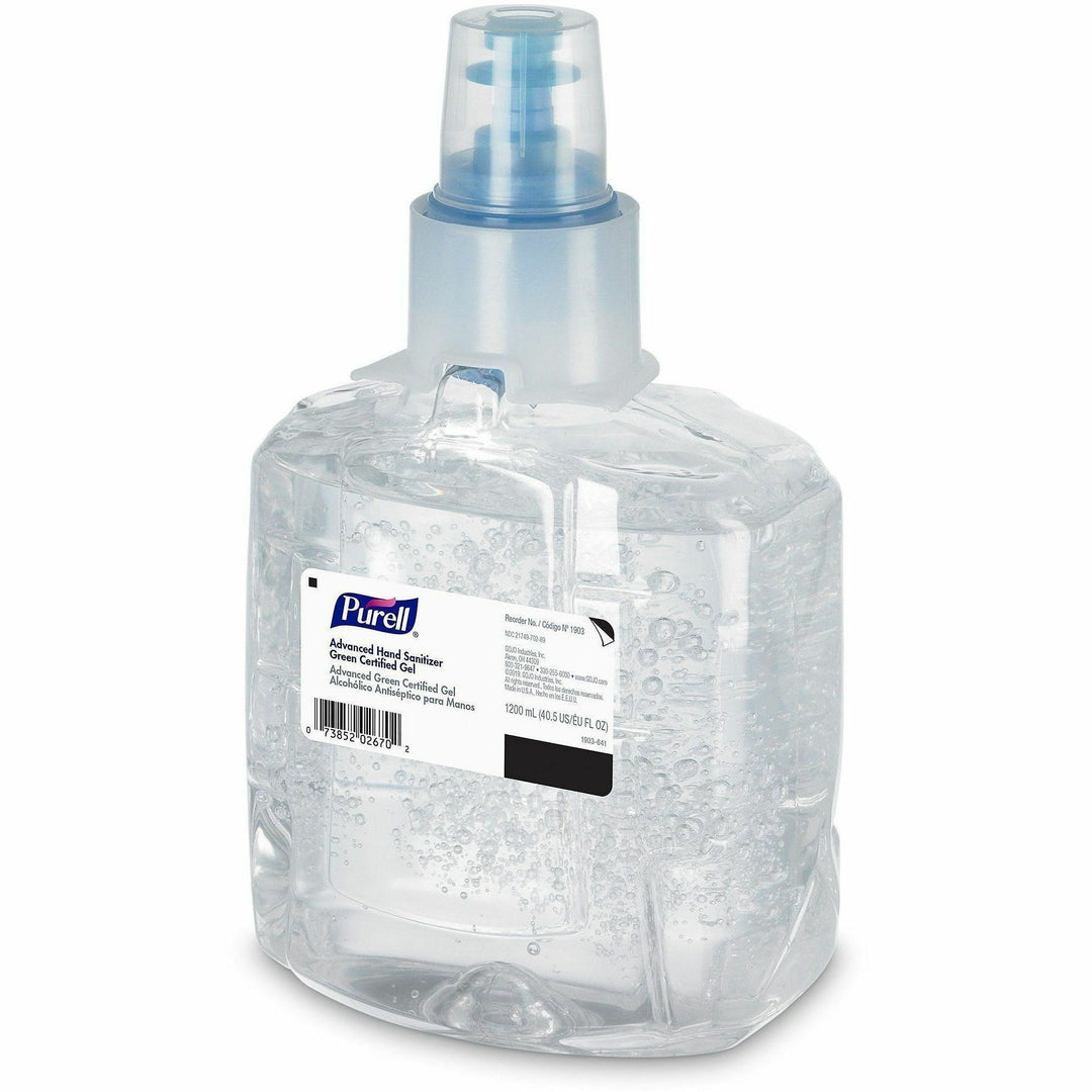 Image of PURELL® 1903-02 Advanced Hand Sanitizer Green Certified Gel Refill