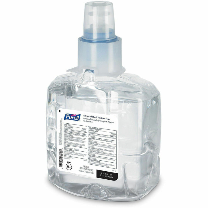Image of PURELL® 1905-02 Advanced Hand Sanitizer Foam Refill, Clean Scent, 1.27 quart, Kill Germs, Skin, Hand, Moisturizing, Clear, Chemical-free, 1 Each