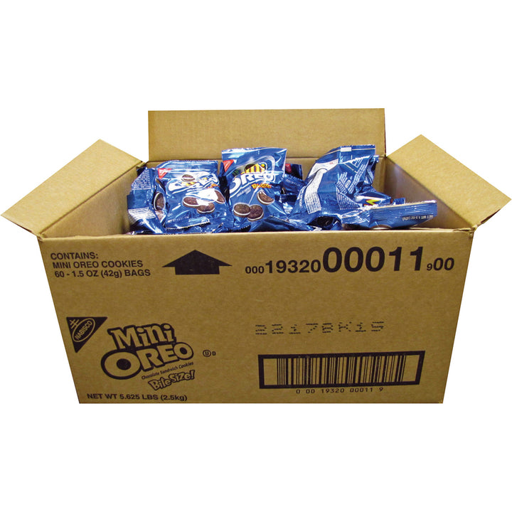 Image of Nabisco® Mini Oreo Cookies, 1.5oz., 60/CT