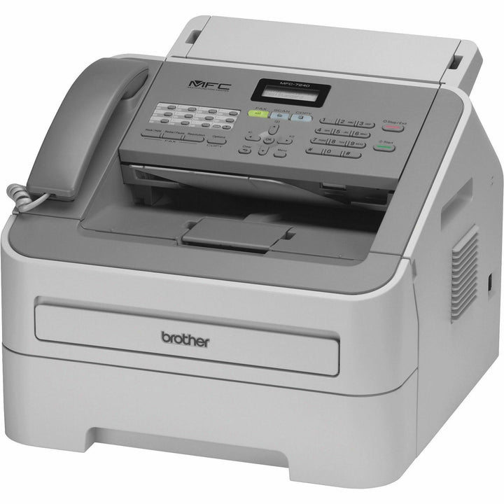 Image of Brother MFP Laser Printer, 21PPM, 250Sht Cap, 14"x14-3/5"x12-1/2",BK