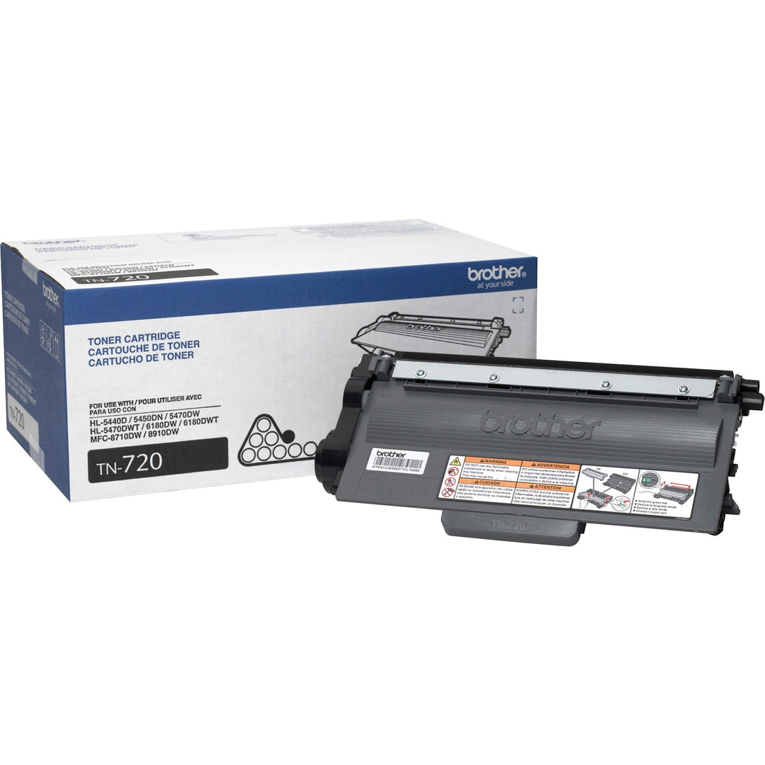 Image of Brother TN720 Toner Cartridge, 3000 Pages, 1 Each