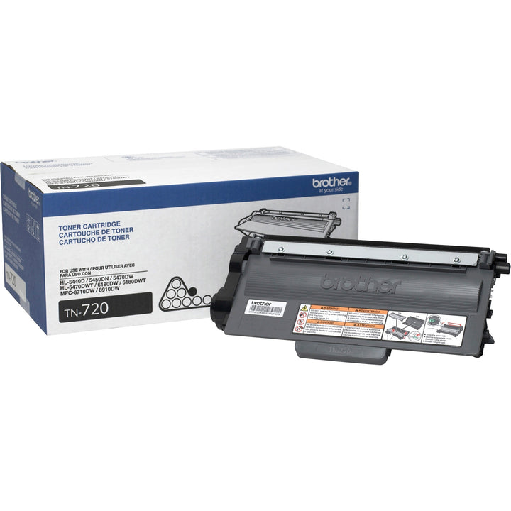 Image of Brother TN720 Toner Cartridge, 3000 Pages, 1 Each